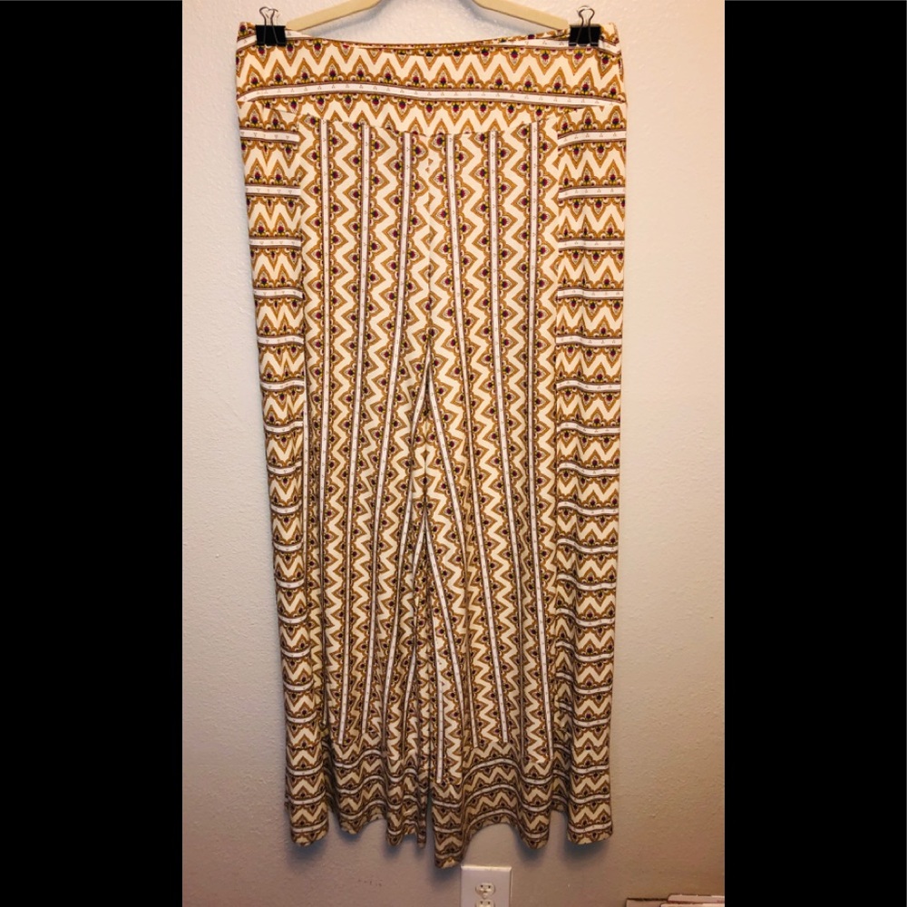 EUC Anthropologie Farm Rio Wide Leg Pants Large